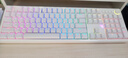 GANSS 3087TPro/3104TPro/3108TPro客制化機械鍵盤(pán)高斯三模RGB無(wú)線(xiàn)鍵盤(pán)藍牙2.4G有線(xiàn)熱插拔辦公游戲鍵盤(pán) 3104TPro白色【GASKET結構】三模RGB KTT靜音紅 曬單實(shí)拍圖