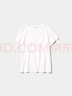 優(yōu)衣庫女裝竹節(jié)紗V領(lǐng)T恤/短袖棉白T上衣打底內(nèi)搭春夏新款483576 00 白色 3XL /175/108C 曬單實(shí)拍圖