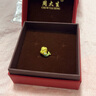 周大生腕美海洋系列黃金珍珠轉(zhuǎn)運(yùn)珠熒光琺瑯美人魚尾生日禮物送女友 美人魚轉(zhuǎn)運(yùn)珠(不配皮繩和熒光燈)1.1g 曬單實(shí)拍圖