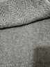 深呼吸DEEP BREATH男女同款保暖粗棒羊毛針織圍巾披肩圍脖A800032 灰 曬單實(shí)拍圖