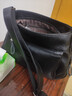 北狐真皮中年女包包2025新款軟皮百搭多層大容量媽媽包牛皮單肩斜挎包 黑色 曬單實(shí)拍圖