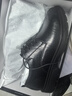 海瀾之家HLA皮鞋男商務(wù)休閑秋冬正裝德比鞋子HAAPXM1EBH077 黑色42 曬單實(shí)拍圖