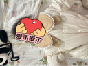 巴厘小豬嬰兒羽絨服冬季連體衣女寶冬裝外出服加厚白鴨絨公主風寶寶哈衣 奶油白 80cm (充絨量68g) 曬單實拍圖
