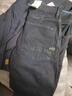 G-STAR RAW夏季時(shí)尚Moto Cross3D舒適修身痞帥潮流男士牛仔褲長(zhǎng)褲D25364 深色藍(lán)黑 32 30 曬單實(shí)拍圖