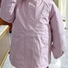 巴拉巴拉balaOne兒童棉服女童外套2件套2025秋冬裝防潑水保暖209425106001 曬單實(shí)拍圖