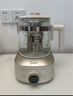 美的（Midea）全玻璃養生壺全自動(dòng)燒水壺母嬰恒溫電熱水壺花茶壺全包裹護底防碎1.5L MK-YS15B201 曬單實(shí)拍圖