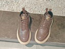 公牛世家男鞋秋季新款厚底工裝馬丁鞋男皮面百搭中幫板鞋男士增高休閑板鞋 咖色【四季單鞋款】GN25ZY034 41 （運動(dòng)鞋碼） 曬單實(shí)拍圖