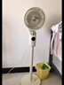 西屋（WESTINGHOUSE）空氣循環(huán)扇智能語(yǔ)音電風(fēng)扇家用超音靜臺立兩用2024新款落地 梨花白/500W+負離子凈化/四種操控 曬單實(shí)拍圖