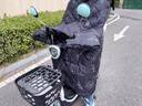 小魔電動(dòng)車(chē)擋風(fēng)被冬季加厚防水防雨電瓶車(chē)摩托車(chē)擋風(fēng)罩加大加寬秋冬  曬單實(shí)拍圖
