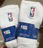 NBA籃球襪子男士運動(dòng)長(cháng)襪秋冬毛巾底加厚毛圈高筒訓練大碼運動(dòng)襪2雙 曬單實(shí)拍圖