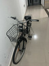 飛鴿成年人輕便復古山地自行車(chē)26英寸男女式學(xué)生青少年代步城市通勤車(chē) 單速24寸線(xiàn)碟充氣胎 黑色 曬單實(shí)拍圖