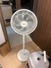 美的（Midea）電風(fēng)扇家用7葉落地扇搖頭電風(fēng)扇循臥室宿舍輕音風(fēng)扇臺式桌面小型風(fēng)扇臺地兩用升級款 白色丨7葉臺地兩用 曬單實(shí)拍圖
