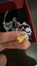 中國黃金（CHINA GOLD）黃財神鴻運招財時尚手鏈女白水晶足金手串紀念日生日禮物送女朋友 重量約2.9g-3.3g【活動定制款不支持7天無理由退換貨】 曬單實拍圖
