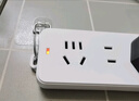 正泰（CHNT）總控插座/插線(xiàn)/排插/接線(xiàn)板/拖線(xiàn)板/延長(cháng)線(xiàn)插座 3位總控5米 曬單實(shí)拍圖