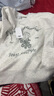 森馬（Semir）[衛衣合輯]衛衣男簡(jiǎn)約百搭男士衛衣通勤外套男潮流中性衛衣情侶款 [女裝H款]花灰色調00300 M 曬單實(shí)拍圖