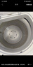 奧克斯（AUX）脫水機家用大容量不銹鋼甩干機甩干桶 小型宿舍公寓出租房單脫水甩干迷你脫水桶大家電器 10斤殺菌款【藍光殺菌不銹鋼桶+快速脫水干至9成】 曬單實(shí)拍圖