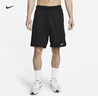 耐克男子健身訓練短褲(無(wú)襯褲)速干運動(dòng)褲NIKE TOTALITY DV9329 010黑/黑/鐵灰/白 M 曬單實(shí)拍圖