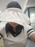 啄木鳥(niǎo)防曬帽女夏季防紫外線(xiàn)黑膠空頂遮陽(yáng)帽大檐遮臉貝殼帽沙灘太陽(yáng)帽子 曬單實(shí)拍圖