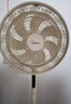 美的（Midea）電風(fēng)扇家用落地扇立式節能風(fēng)扇輕音低噪大風(fēng)量轉頁(yè)扇臥室宿舍臺式搖頭小型電扇國家補貼 【7葉勁風(fēng) 智能遙控 加大尺寸】 曬單實(shí)拍圖