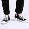 匡威（Converse）1970s復(fù)古男女帆布鞋運(yùn)動(dòng)休閑鞋All Star經(jīng)典款高幫情侶鞋板鞋 經(jīng)典常青款黑色 101010 42 曬單實(shí)拍圖