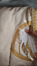 都市麗人女士睡衣女100%純棉長(cháng)袖長(cháng)褲秋季安心全棉家居服可外穿淺杏L 曬單實(shí)拍圖