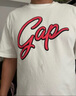 GAP男女裝2025夏季新款純棉印花大logo短袖T恤寬松時(shí)髦上衣727507 粉色 S (165/88A) 亞洲尺碼 曬單實(shí)拍圖
