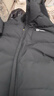 安踏面包羽絨服丨男士短款羽絨服冬季保暖連帽通勤外套上衣 曬單實(shí)拍圖