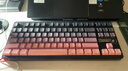 邁從（MCHOSE）G87 V2/K87S旋鈕無(wú)線(xiàn)機械鍵盤(pán)電競游戲客制化有線(xiàn)/藍牙三模gasket結構全鍵熱插拔辦公 G87 黑莓粉漸變側刻 熾焰軸 曬單實(shí)拍圖