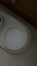 華元寵具（hoopet）貓碗陶瓷雙碗狗狗飯盆貓咪食盆喂食器貓糧盆喝水碗防打翻寵物用品 曬單實(shí)拍圖
