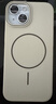 KEKLLE適用iPhone15手機殼 蘋(píng)果15保護套磁吸無(wú)線(xiàn)充電磨砂防摔軟邊保護套 峰巖色 曬單實(shí)拍圖