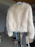 勤馳狐貍毛皮草外套冬季新款小個(gè)子氣質(zhì)2025冬女年輕款高級質(zhì)感毛毛大 淺杏色 S 曬單實(shí)拍圖