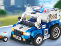 W WISE BLOCK積木拼插兒童益智玩具車(chē)遙控警車(chē)可拼裝汽車(chē)模型生日禮物 曬單實(shí)拍圖
