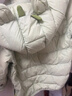 嘟嘟家[杜邦三防]寶寶羽絨服時(shí)髦冬裝男童外套冬款女童衣服保暖 黃色100 曬單實(shí)拍圖