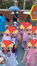 牧萌兒童雨衣帶書(shū)包位男童女童女孩防水斗篷式全身加長(cháng)小孩學(xué)生雨披 獨角獸【加大書(shū)包位 全身防水】 3XL(建議身高130-140cm） 曬單實(shí)拍圖