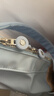 新秀麗（Samsonite）雙肩包電腦包 女士商務(wù)通勤小背包14英寸旅行出行旅游精致OL風(fēng) 藍色瑕疵款特價(jià)清倉【瑕疵款嚴禁干洗/熱風(fēng)機烘干】 曬單實(shí)拍圖