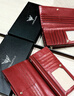 WILLIAMPOLO英皇保羅錢(qián)包女士長(cháng)款真皮卡包2025新款手包七夕情人節禮物送女友 酒紅 曬單實(shí)拍圖