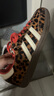 阿迪達斯 （adidas）SAMBA三葉草送女友休閑鞋女鞋豹紋棕色JI2734 37 曬單實(shí)拍圖