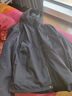 啄木鳥(niǎo)沖鋒外套上衣男春秋季新款三合一戶(hù)外防風(fēng)登山服進(jìn)藏旅游衣服 5518-1男-黑色三合一 2XL （建議120-140斤） 曬單實(shí)拍圖