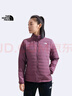 The North Face北面沖鋒衣三合一女戶外保暖棉內膽5B1X 紫色/1NI M 曬單實拍圖