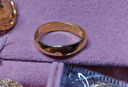 周大福福字素圈泥鰍背足金黃金戒指女(工費:160計價(jià))EOF133 足金 約5.00g 曬單實(shí)拍圖