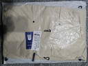 羅蒙（ROMON）沖鋒夾克男女戶(hù)外運動(dòng)登山服連帽外套防風(fēng)防水風(fēng)衣情侶款淺卡其L 曬單實(shí)拍圖