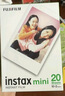 富士（FUJIFILM）  instax立拍立得相機 3英寸mini迷你相紙膠片膠卷 雙包+冰箱貼+收納盒+邊框貼+相冊【含20張白邊】 官方標配 曬單實(shí)拍圖