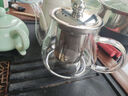 康韻 耐高溫玻璃茶具壺泡花茶壺高硼硅玻璃帶不銹鋼過(guò)濾可加熱 雅風(fēng)壺 曬單實(shí)拍圖