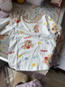 巴帝巴帝秋季純棉嬰幼兒童家居服套裝男女同款空調(diào)服睡衣 星星小狗 90 曬單實拍圖