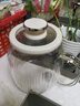 美的（Midea）花漾0膠水全玻璃養生壺 多功能煮茶壺 母嬰燒水壺 恒溫電熱水壺 全自動(dòng)一體煮茶器1.2L YS12B302J 曬單實(shí)拍圖