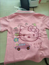 迪士尼兒童純棉POLO衫2025新款夏季翻領(lǐng)短袖T恤HelloKitty女童多巴胺T恤 翻領(lǐng)T恤#粉色 130 [建議40-45斤] 曬單實(shí)拍圖