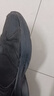 特步男子跑步鞋運動(dòng)鞋輕便減震防潑水革面跑鞋黑色 曬單實(shí)拍圖