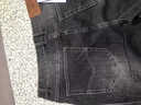 JEEP SPIRIT牛仔褲男款春秋灰色彈力直筒長(cháng)褲2025新款秋季寬松薄款休閑褲子男 8015灰色 29 曬單實(shí)拍圖