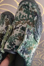 野狼途步迷彩鞋男軍訓鞋耐磨防滑解放鞋勞保鞋戶(hù)外黃球鞋棉鞋工地膠鞋訓練 迷彩膠鞋 42 曬單實(shí)拍圖