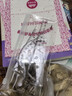 得力（deli）亞克力套尺4件套學(xué)生考研文具高考中考考試繪圖套尺(直尺*1+三角尺*2+量角器*1)套裝尺子  曬單實(shí)拍圖